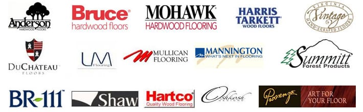 Monavé Hardwood Flooring - Brands we work with