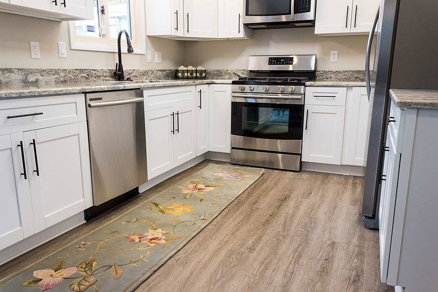 Vinyl Plank Floors In Kitchen